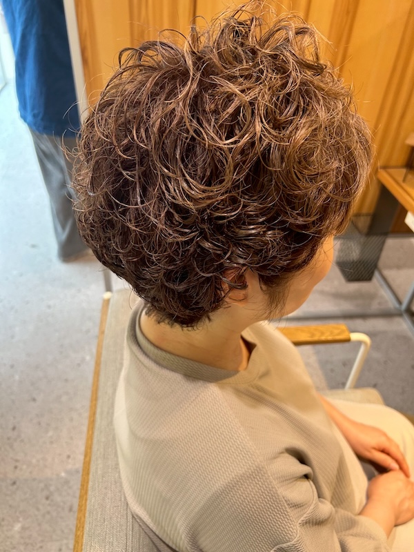 ショートパーマ