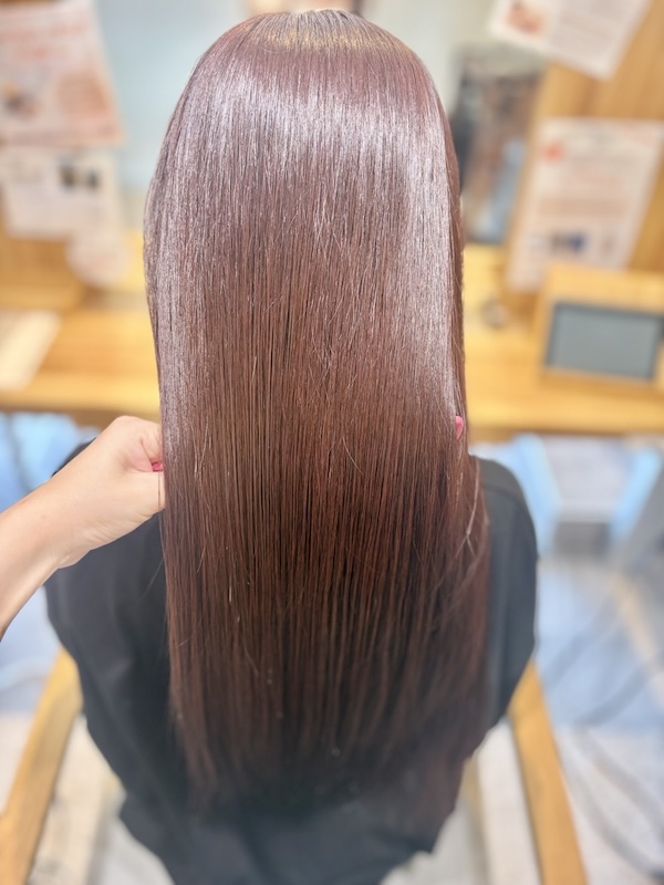 髪質改善ストレート