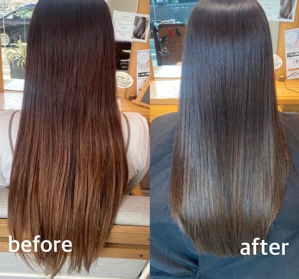 ノンダメージ高濃度水素カラー